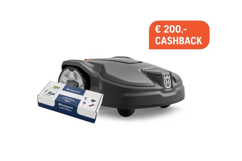 Husqvarna Automower® 310 Mark II + installatiekit Husqvarna Automower® 310 Mark II + installatiekit